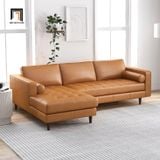  Bộ ghế sofa góc GT6 Matilda 2m2 x 1m6 giả da màu da bò 