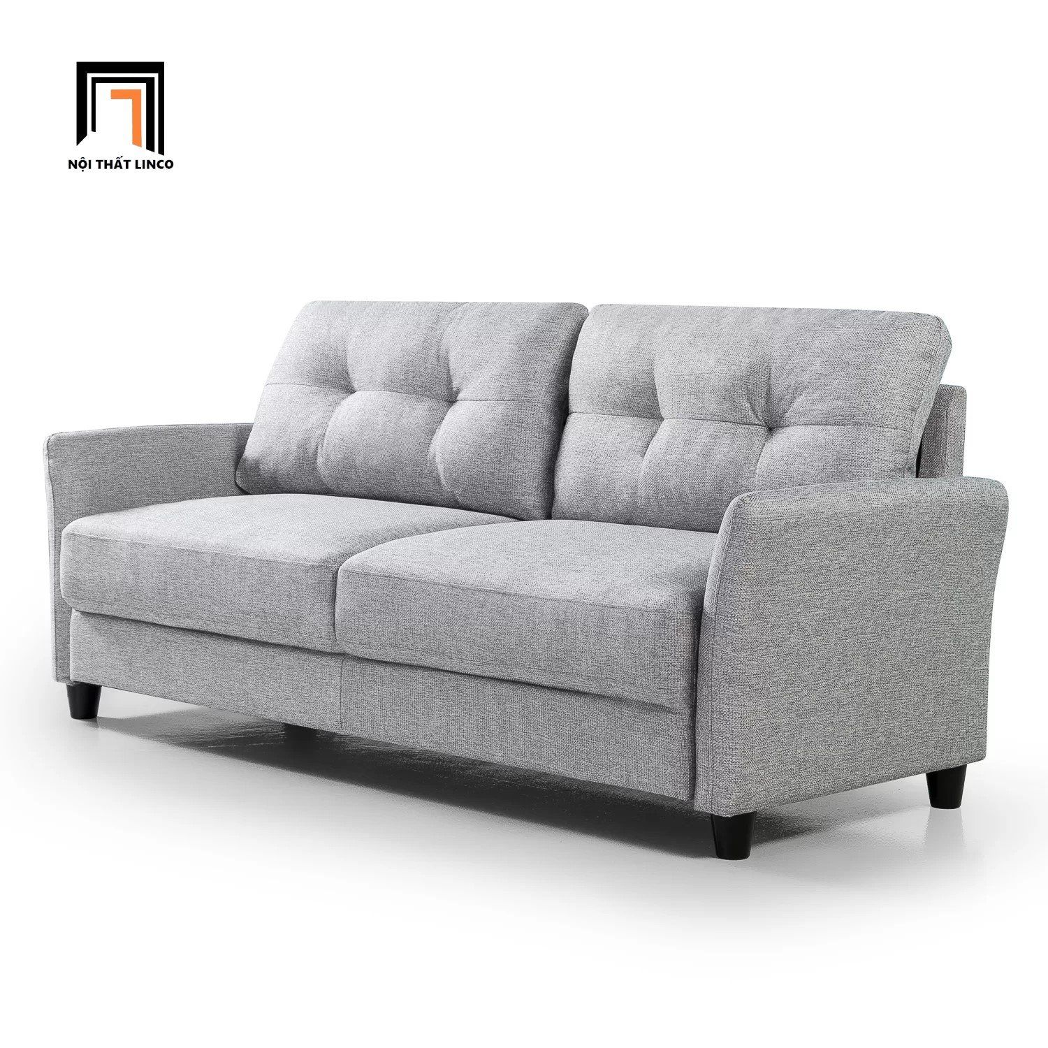  Ghế sofa băng văng xám phòng khách BT29 Helsley 1m9 giá rẻ 