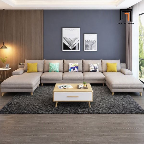 sofa dài chữ U 3m4