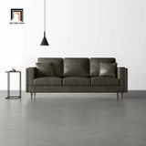  Ghế sofa văng da công nghiệp 2m BT37 Portola 3 chỗ ngồi 