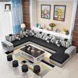  Sofa phòng khách chữ U 3m9 UT1 Arvella thiết kế đẹp 