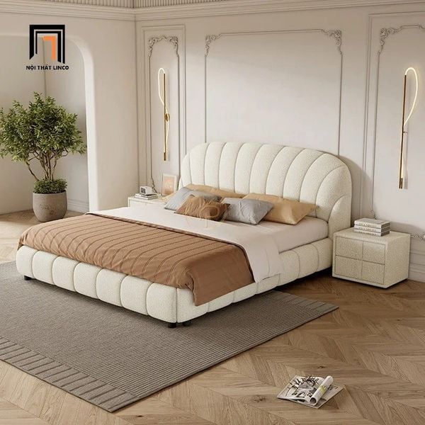 giường ngủ bọc vải