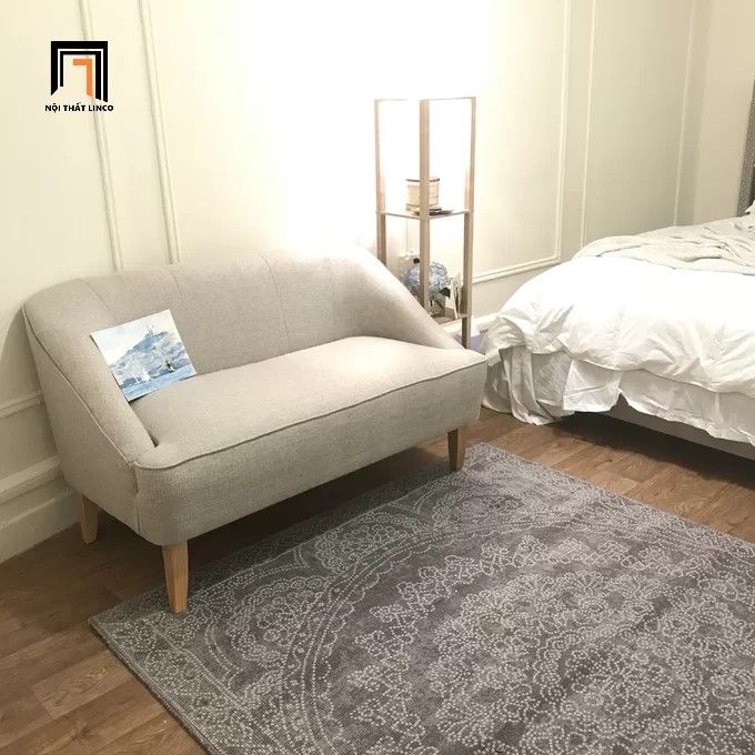  Ghế sofa băng nhỏ gọn 1m4 BT59 Baban cho phòng ngủ đẹp 