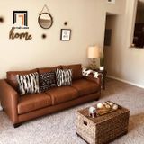  Ghế sofa băng cao cấp BT7 Obaton 2m da công nghiệp nâu đậm 