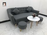  Bộ ghế sofa băng dài 1m9 BL10 BGN màu xám đen giá rẻ 