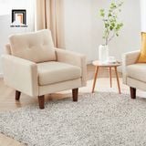 Ghế sofa đơn mini DT8 Brook vải nhung hiện đại giá rẻ 