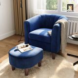  Ghế sofa đơn phòng khách nhỏ gọn DT92 Torrence vải nỉ mềm 