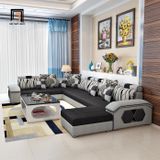  Sofa phòng khách chữ U 3m9 UT1 Arvella thiết kế đẹp 