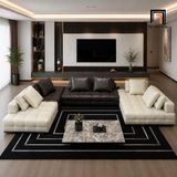  Ghế sofa chữ U UT24 Seneca phối màu sang trọng, nổi bật 