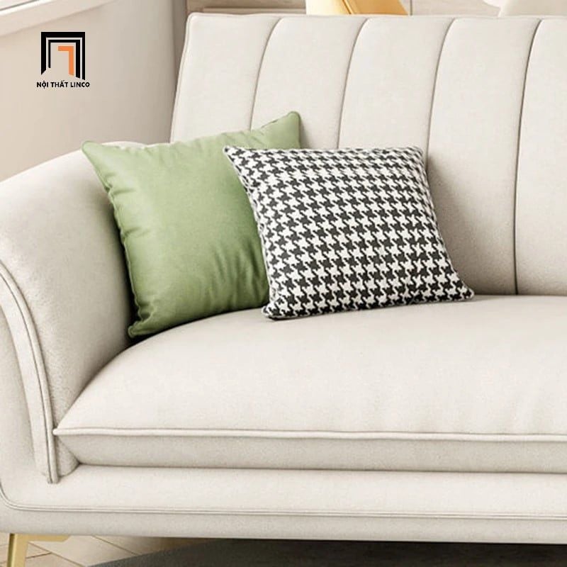  Ghế sofa băng kiểu dáng đẹp BHQ7 Sorgio 2m4 da công nghiệp 