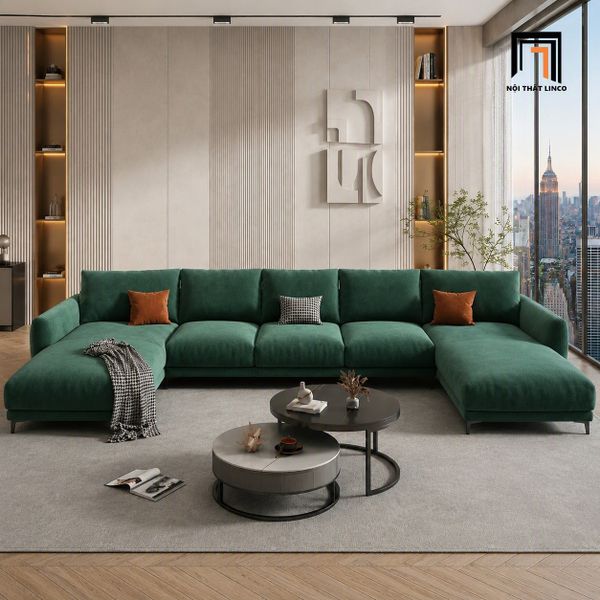 sofa chữ U dài 3m3