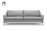  Ghế sofa văng dài 1m9 giá rẻ BT36 Jones màu xám chân inox 