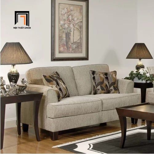  Ghế sofa băng 3 chỗ ngồi 1m9 BT41 Mayzie dài 2m vải mềm 
