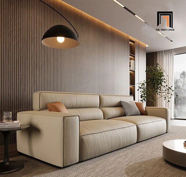  Ghế sofa băng đôi cao cấp BHQ49 Toston 2m2 da công nghiệp 