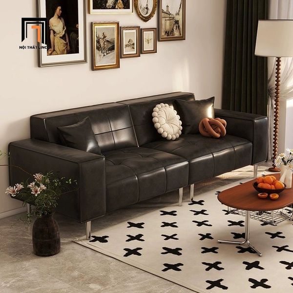 ghế sofa băng đôi da pu cao cấp