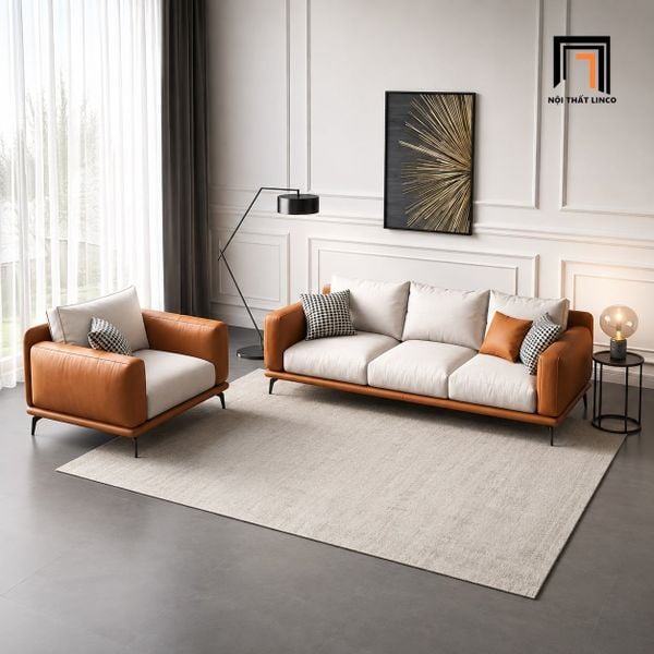 sofa phòng khách dài 2m2