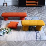  Ghế đôn sofa trang trí tiệm shop SB21 dài 1m2 vải nỉ mềm 