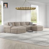 Bộ sofa chữ U 3m UT15 Boggy bọc nỉ êm ái 