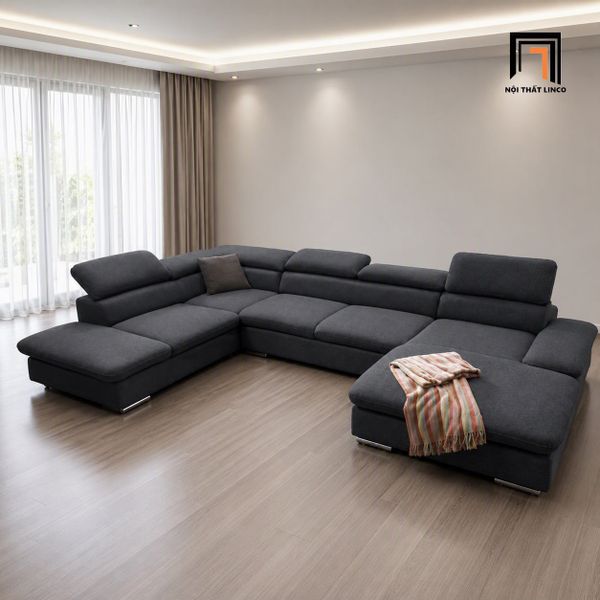 sofa chữ U dài 3m1