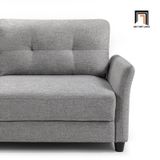  Ghế sofa băng văng xám phòng khách BT29 Helsley 1m9 giá rẻ 