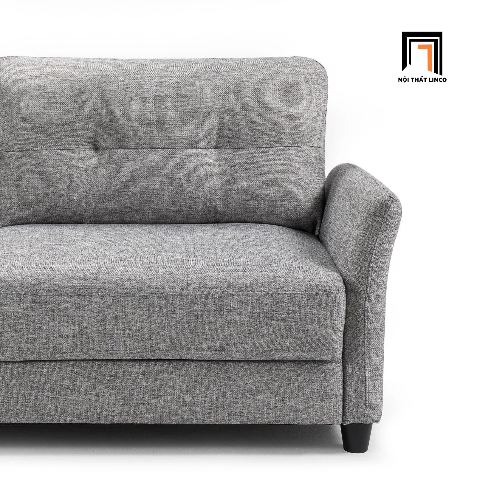  Ghế sofa băng văng xám phòng khách BT29 Helsley 1m9 giá rẻ 
