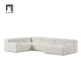  Bộ ghế sofa U 2m4 UT7 Paden màu trắng kem giá tốt 