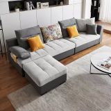  Bộ ghế sofa chữ U sang trọng UT102 Linsy dài 4m lớn 