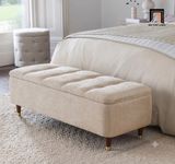  Ghế đôn sofa chữ nhật vải nỉ SB42 Firies dài 1m cho gia đình 