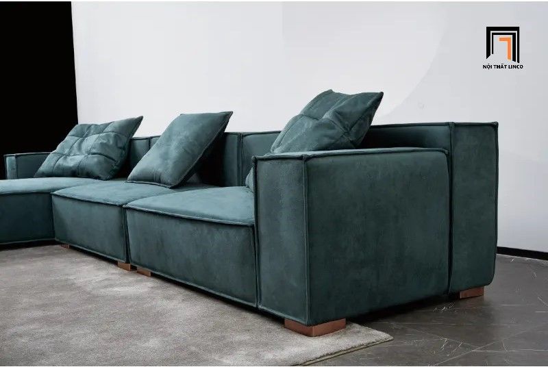  Bộ ghế sofa góc L GT31 Squaror 2m8 cho phòng khách chung cư 