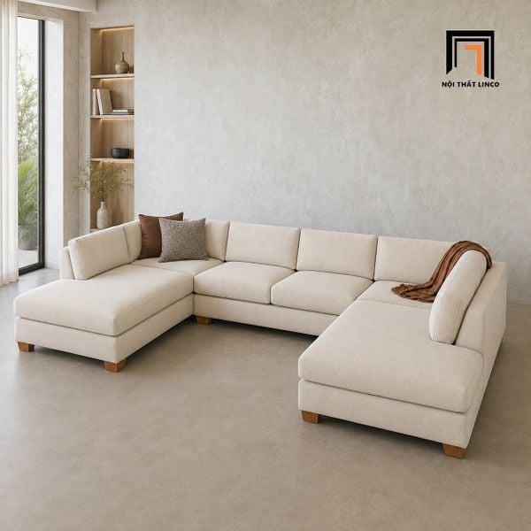 sofa chữ U dài 3m