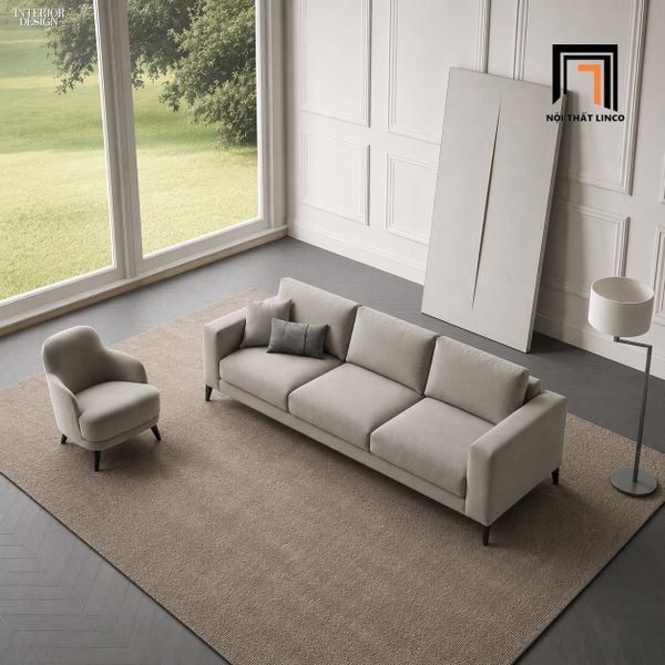 sofa phòng khách dài 2m2