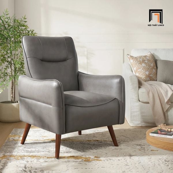 sofa đơn bọc da