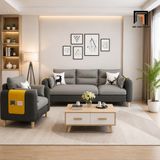 Bộ ghế sofa văn phòng ngồi tiếp khách KT140 Colton xám đậm 