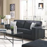  Ghế sofa băng thư giãn BT38 Rima dài 1m9 xám đen giá rẻ 