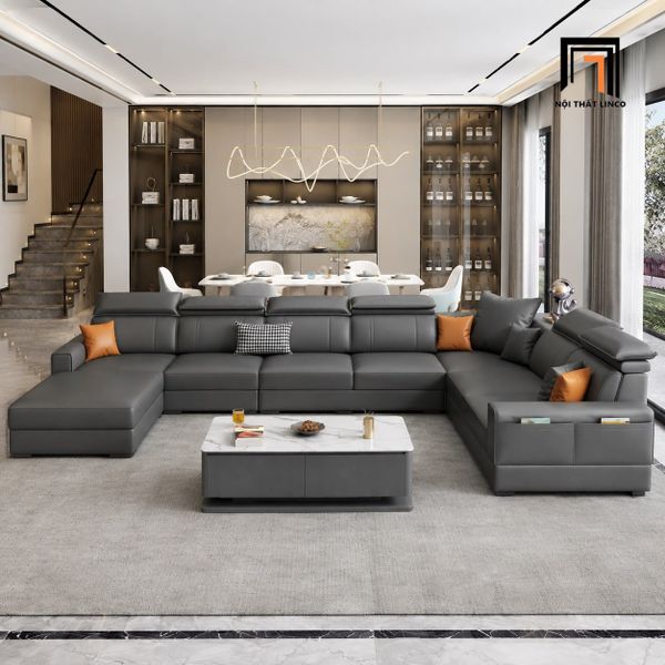 sofa dài 3m65 gật gù hiện đại