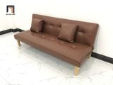  Bộ ghế sofa bed giường nằm 1m7 phòng khách GBL1 giả da nâu 