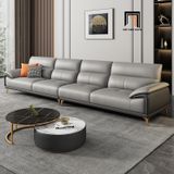  Ghế sofa văng hiện đại BHQ69 Praco dài 2m4 da công nghiệp 