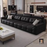 Ghế sofa băng dài 2m3 phòng khách BHQ73 Oktoc da chống mực 