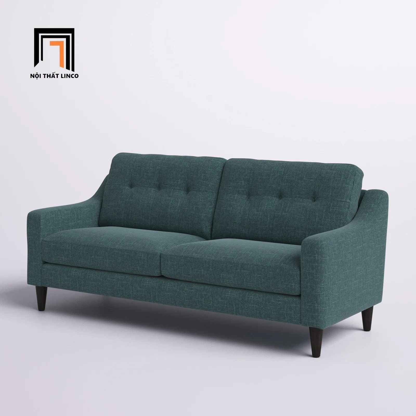  Ghế sofa băng vải nỉ nhỏ gọn 1m9 BT40 Tilton cho phòng ngủ 