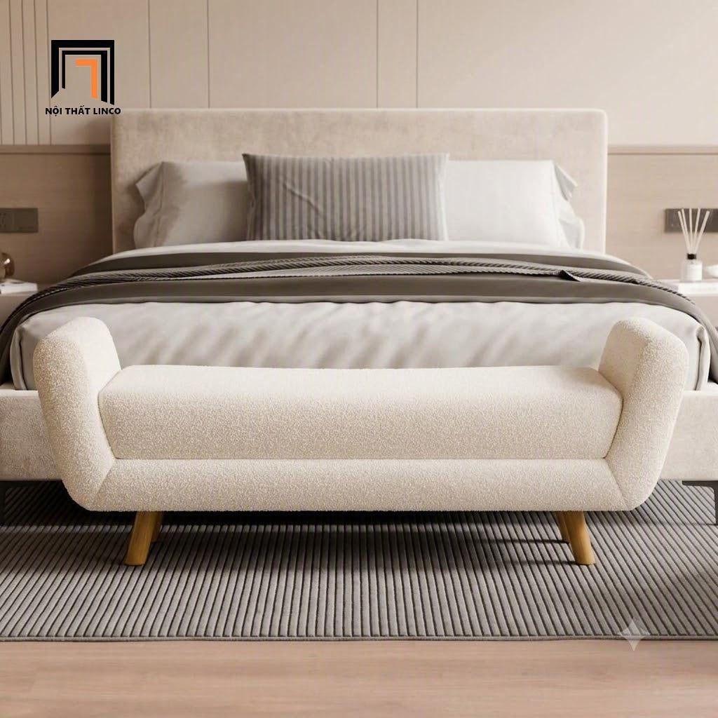  Ghế sofa bench xinh xắn cho tiệm shop SB43 Glanwor dài 1m5 