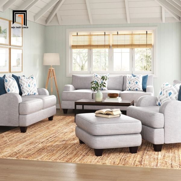 sofa phòng khách dài 2m2 cao cấp