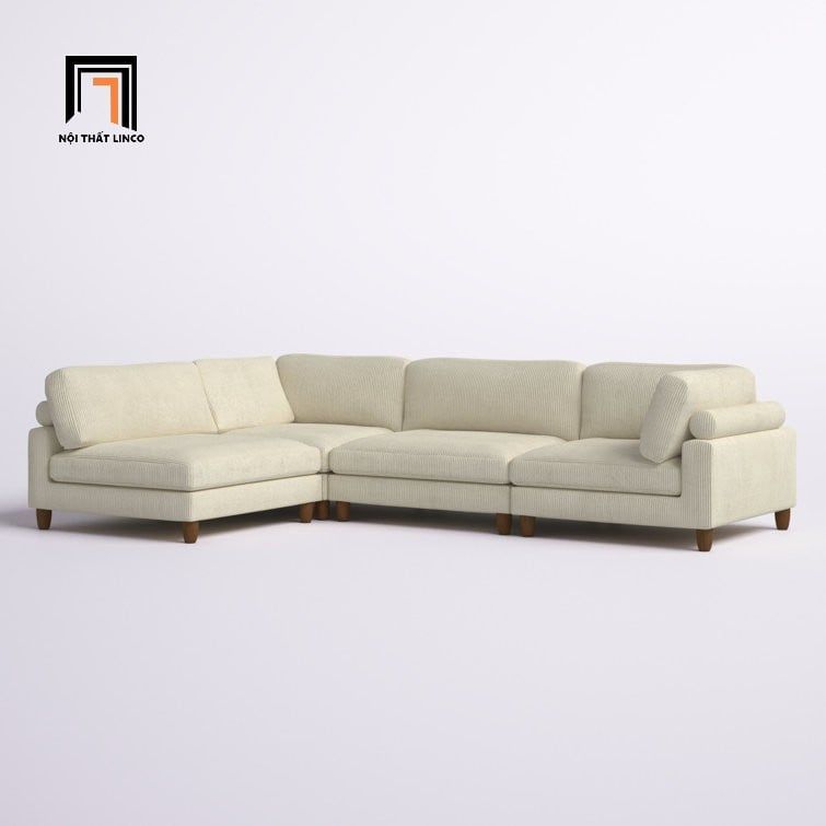  Bộ ghế sofa góc giá rẻ GT99 Sandid 2m5 x 1m6 gia đình 