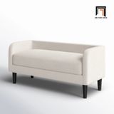  Ghế sofa bench vải nỉ SB10 Saifaan dài 1m3 phòng ngủ nhỏ gọn 
