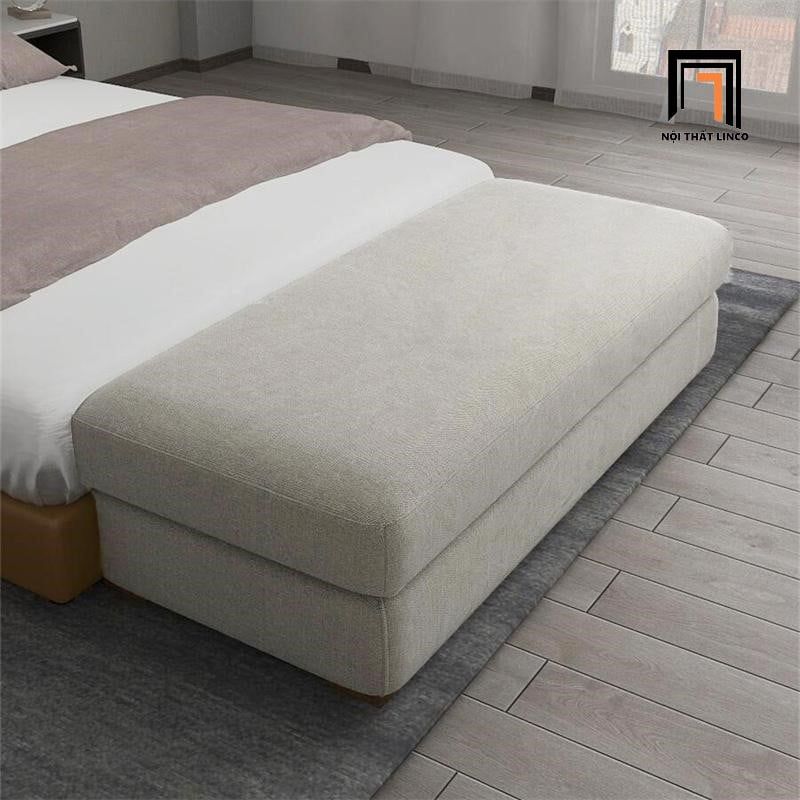  Ghế sofa đôn gia đình 1m2 SB18 Caney màu xám lông chuột 