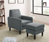  Ghế sofa đơn màu xanh dương vải nỉ DT99 Betul giá rẻ 