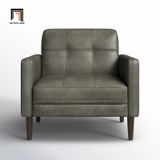  Sofa đơn da công nghiệp DT101 Ahmara văn phòng tiếp khách 