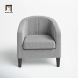  Ghế sofa đơn xám trắng giá rẻ DT95 Alina phòng khách hiện đại 