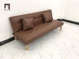  Bộ ghế sofa bed giường nằm 1m7 phòng khách GBL1 giả da nâu 