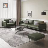  Sofa băng kiểu dáng trẻ trung BHQ85 Colman 2m2 da xanh rêu 