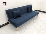  Bộ ghế sofa giường bed 1m7 GBL1 xanh đậm vải nhung nhỏ gọn 